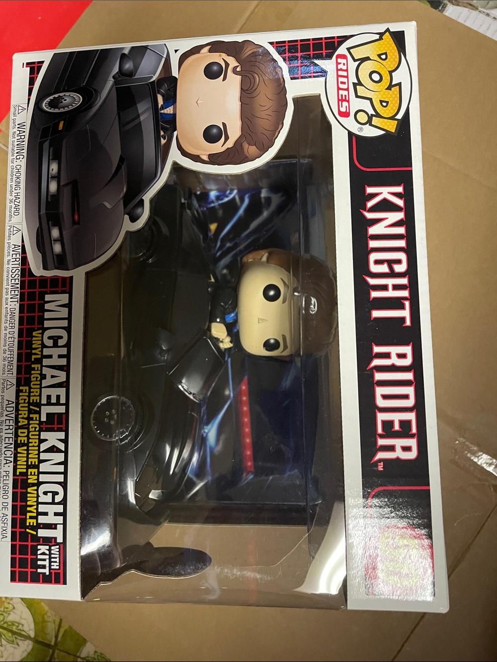 Funko Pop! Rides Knight Rider Michael Knight with Black KITT